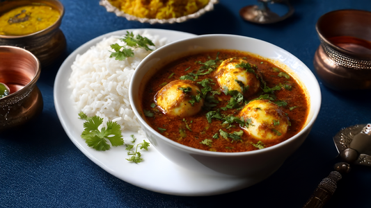 Egg Masala Ghee Roast Curry