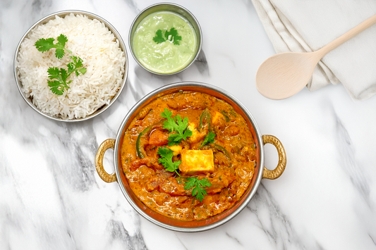 Kadai Style Veg Curry