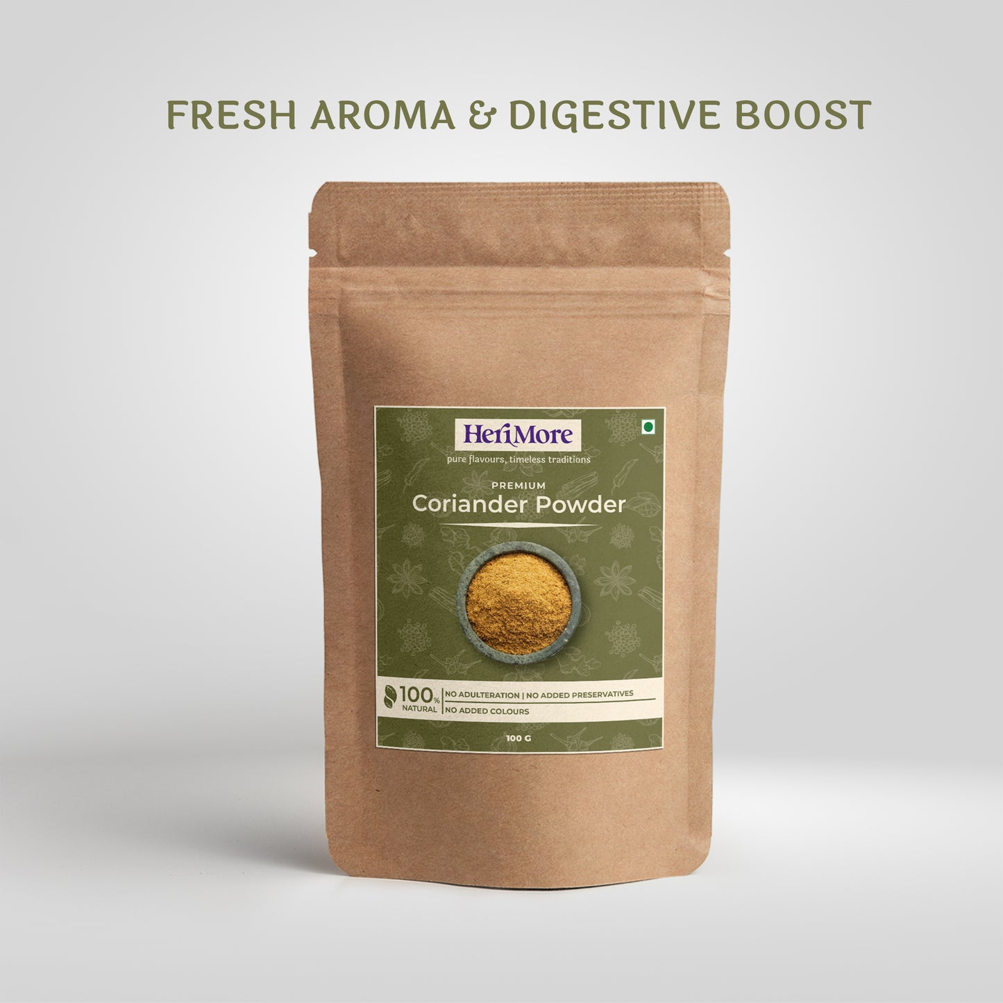 Premium Coriander, Red Hot Chilli & Turmeric Powders Combo Pack (100 G Each)