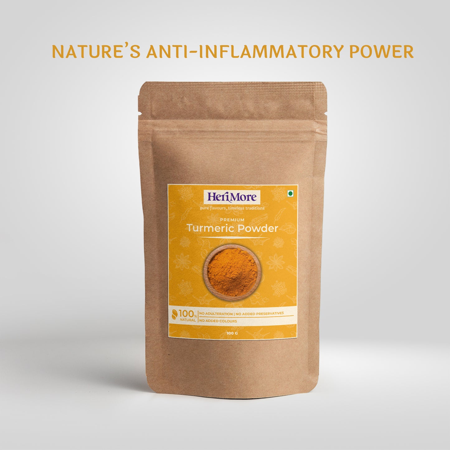 Premium Coriander, Red Hot Chilli & Turmeric Powders Combo Pack (100 G Each)