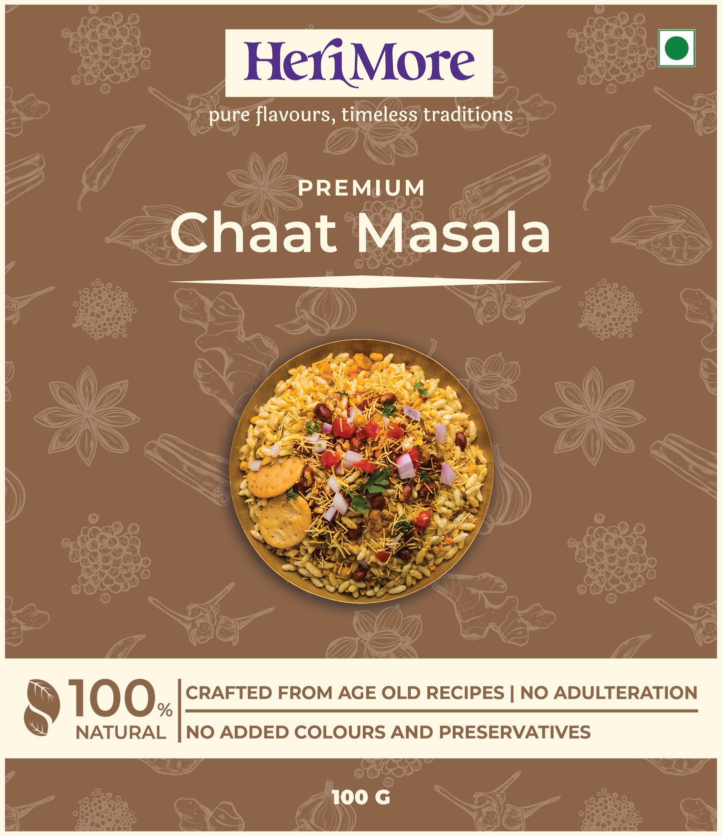 Premium Chaat Masala & Sambar Masala Combo Pack | (Pack of 2, 100g Each)