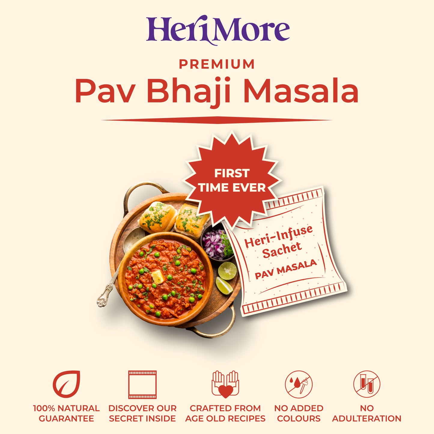 Premium Coriander Powder (250 G) & Pav Bhaji Masala (100 G) Combo Pack