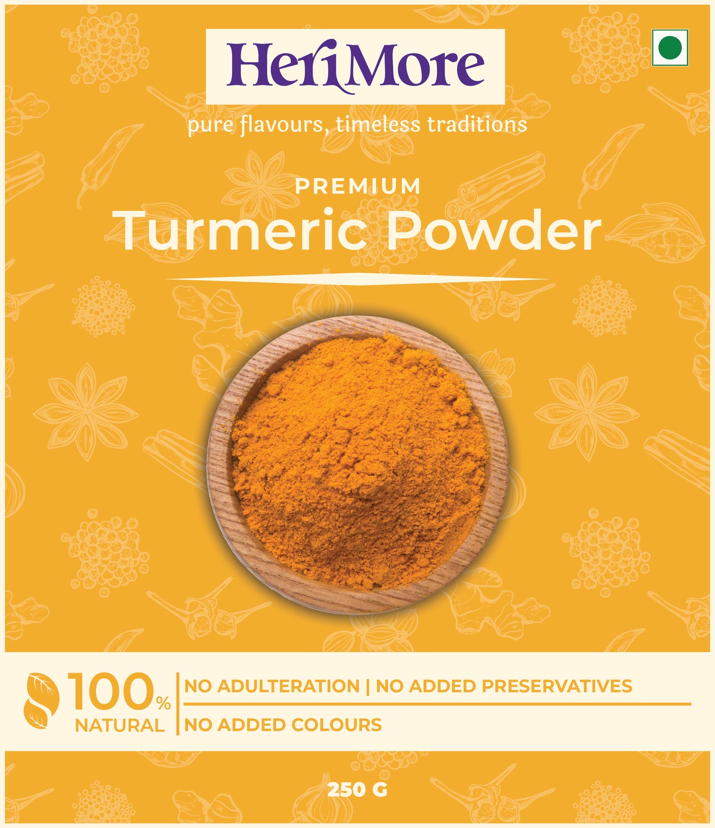 Premium Coriander Powder & Turmeric Powder Combo Pack