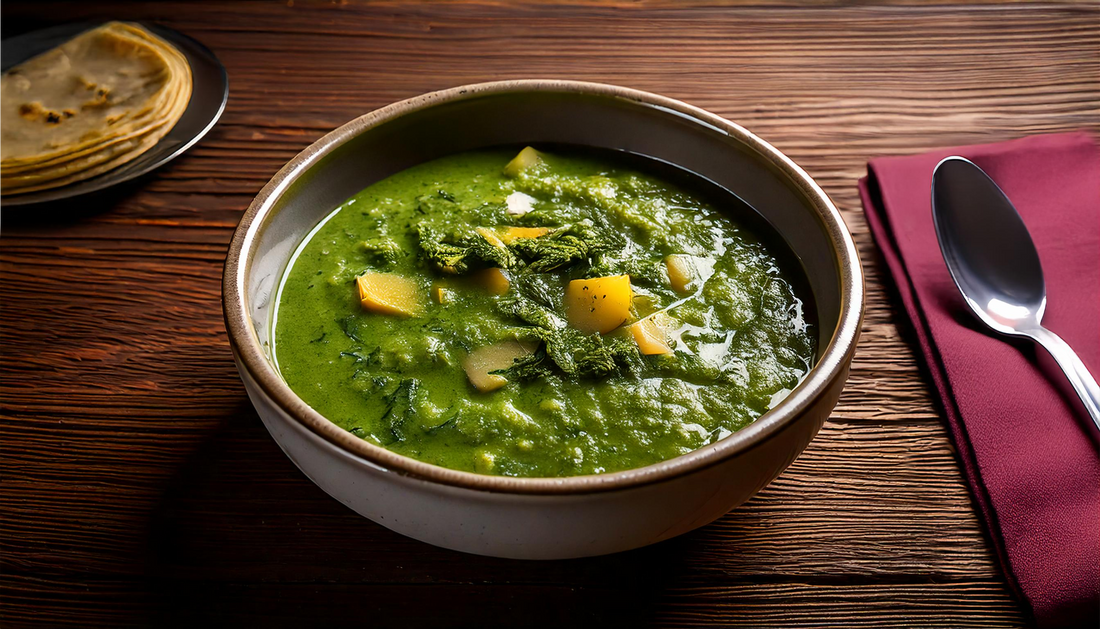 North Indian Palak Nimona