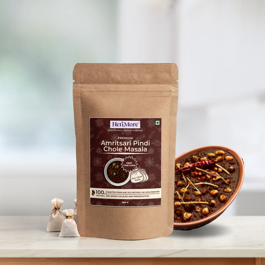 Amritsari Pindi Chole Masala with 3 Heri-Infuse Potlis | 100 G