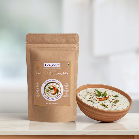 Coconut Instant Chutney Mix | Mix & Serve in 5 Seconds | 100G