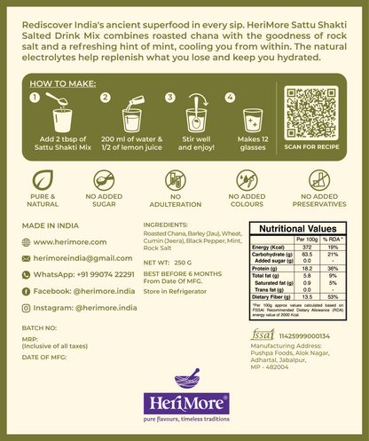 Sattu Shakti Salted Drink Mix