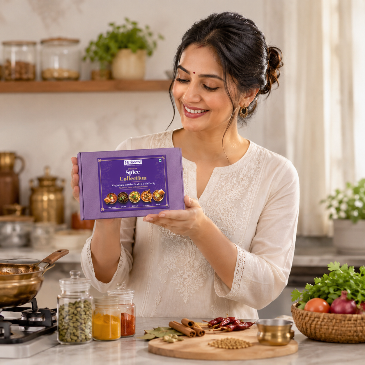 Spice Collection Box | 5 Signature Masalas