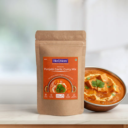 Punjabi Garlic Curry Mix | Ready to Cook in Just 5 Mins | 100 G