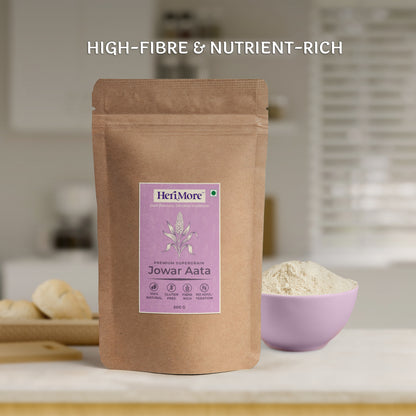 Premium Aata Combo Pack of 6 | Bajra, Besan, Jowar, Makka, Ragi & Rajgira Flours | 500 G Each | Value Pack
