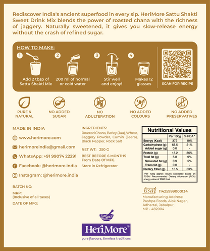 Sattu Shakti Sweet Drink Mix