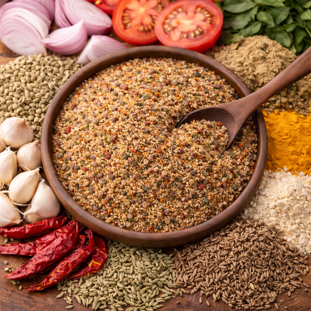 घी रोस्ट करी मिक्स | भरपूर और खुशबूदार ग्रेवी | 3 मिनट में तैयार | बिना किसी रंग या प्रेज़रवेटिव के | 100% प्राकृतिक | 100 ग्राम