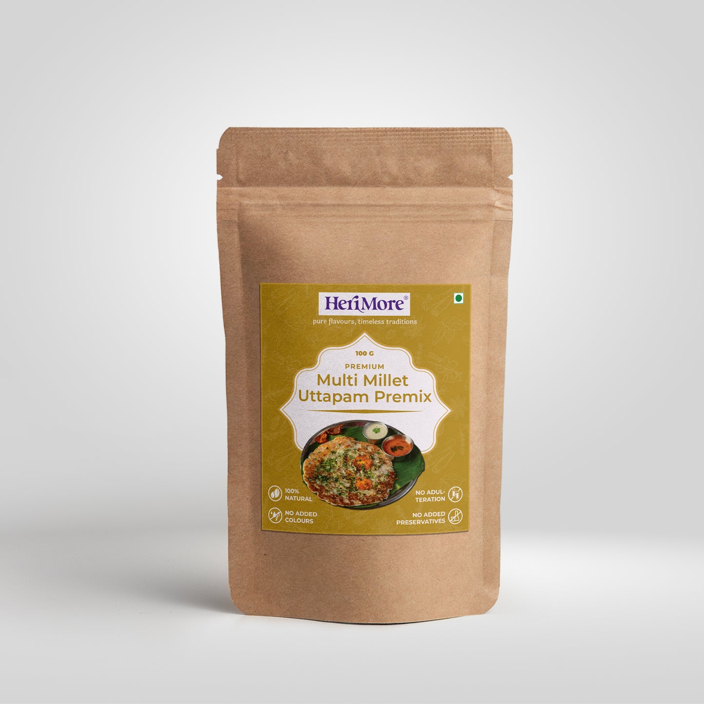 Multi Millet Uttapam & Appe Premix | High-Fiber Instant Breakfast Mix | Ready-to-Cook South Indian Delight | 100 G
