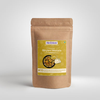 Biryani Masala with Heri-Infuse Potlis | Aromatic, Flavor-Enhancing, 100% Natural | 100 G