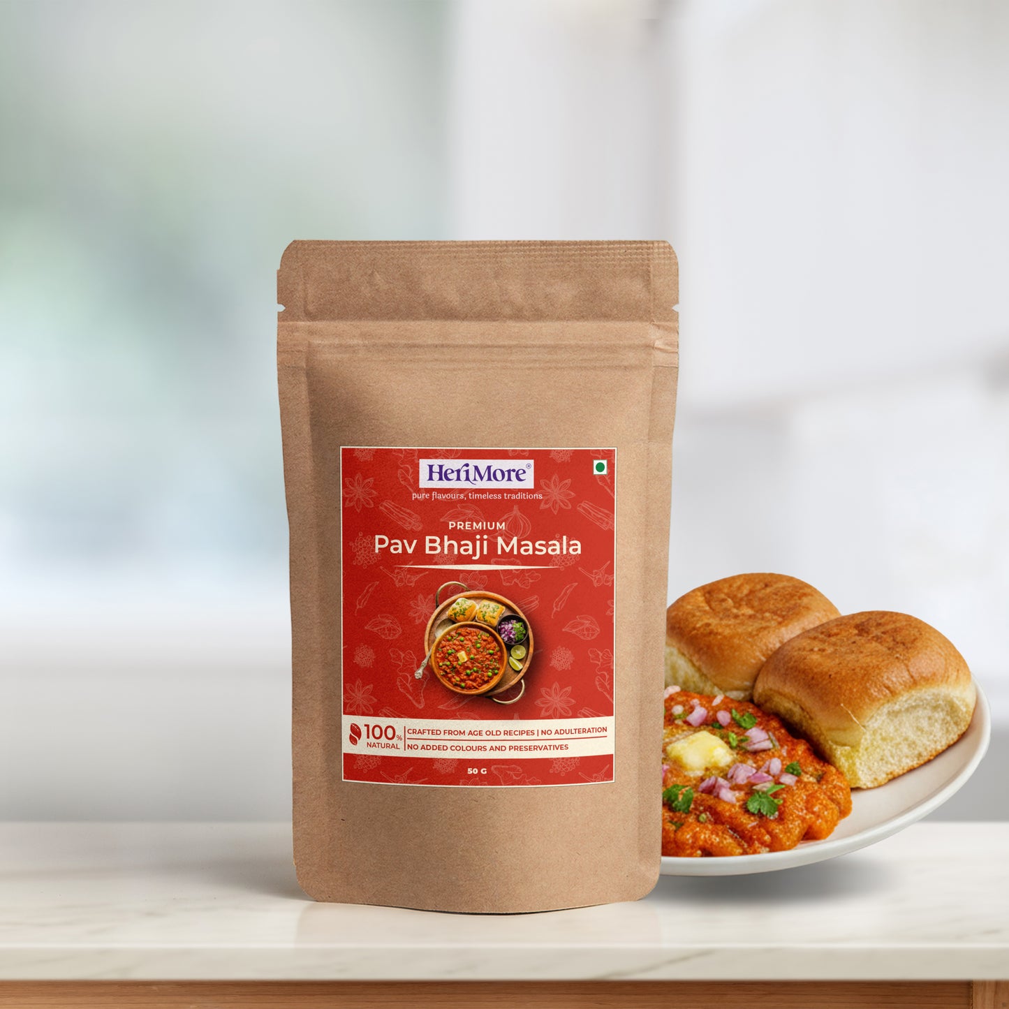Pav Bhaji Masala | Jain-Friendly | 50 G