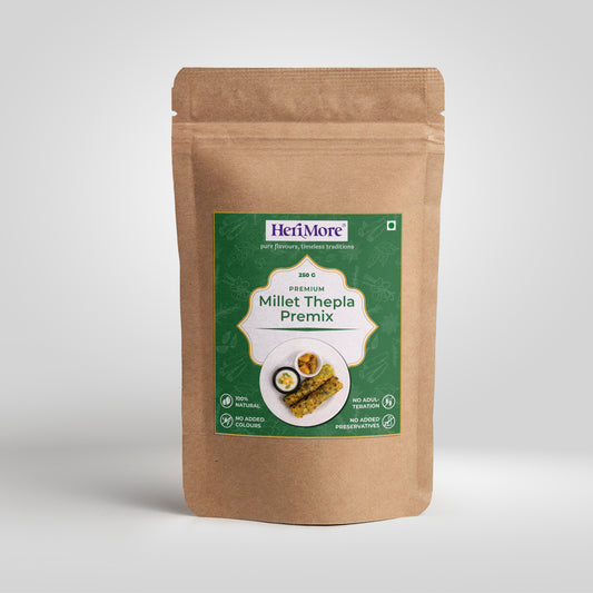 Millet Thepla Premix | High-Protein, Ready-to-Cook Mix | 250 G