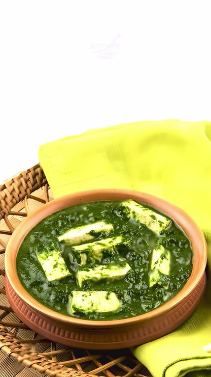 पालक करी मिक्स | चटपटी और पौष्टिक पालक ग्रेवी | 3 मिनट में तैयार | बिना किसी रंग या प्रेज़रवेटिव के | 100% प्राकृतिक | 100 ग्राम